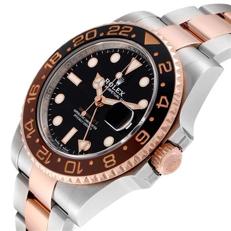 rolex gmt master ii everose gold for sale|rolex gmt master i price.